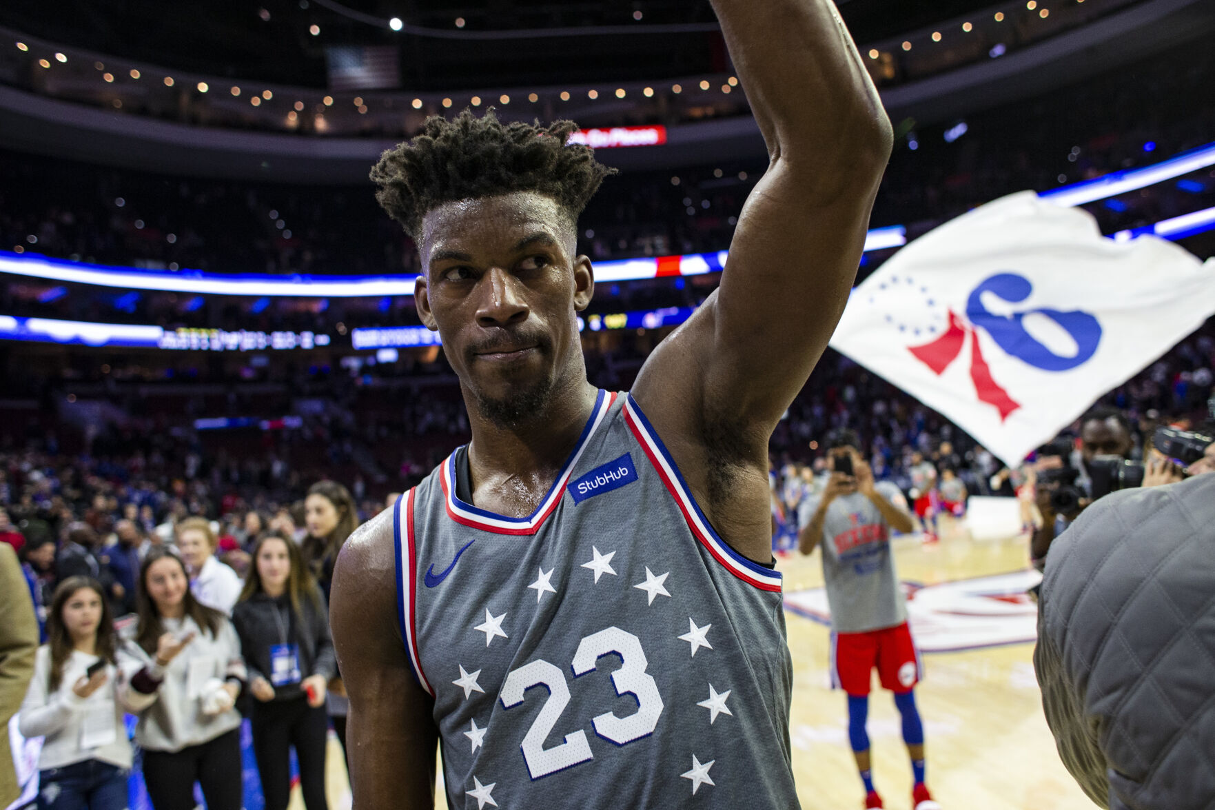 2018: Jimmy Butler's buzzer-beater lifts 76ers past Hornets
